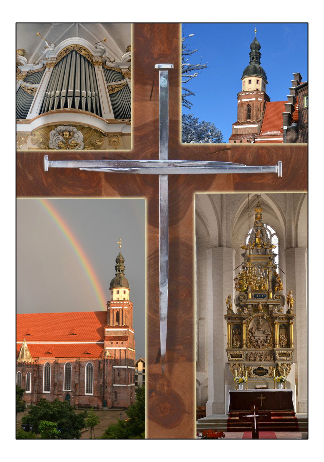 Nagelkreuz in der Oberkirche St. Nikolai Cottbus