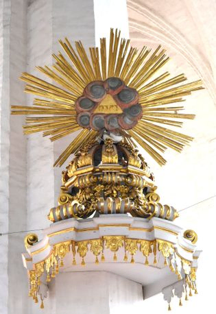 Kanzel der Oberkirche St. Nikolai Cottbus