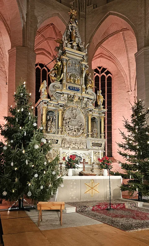 In der Oberkirche zu Weihnachten